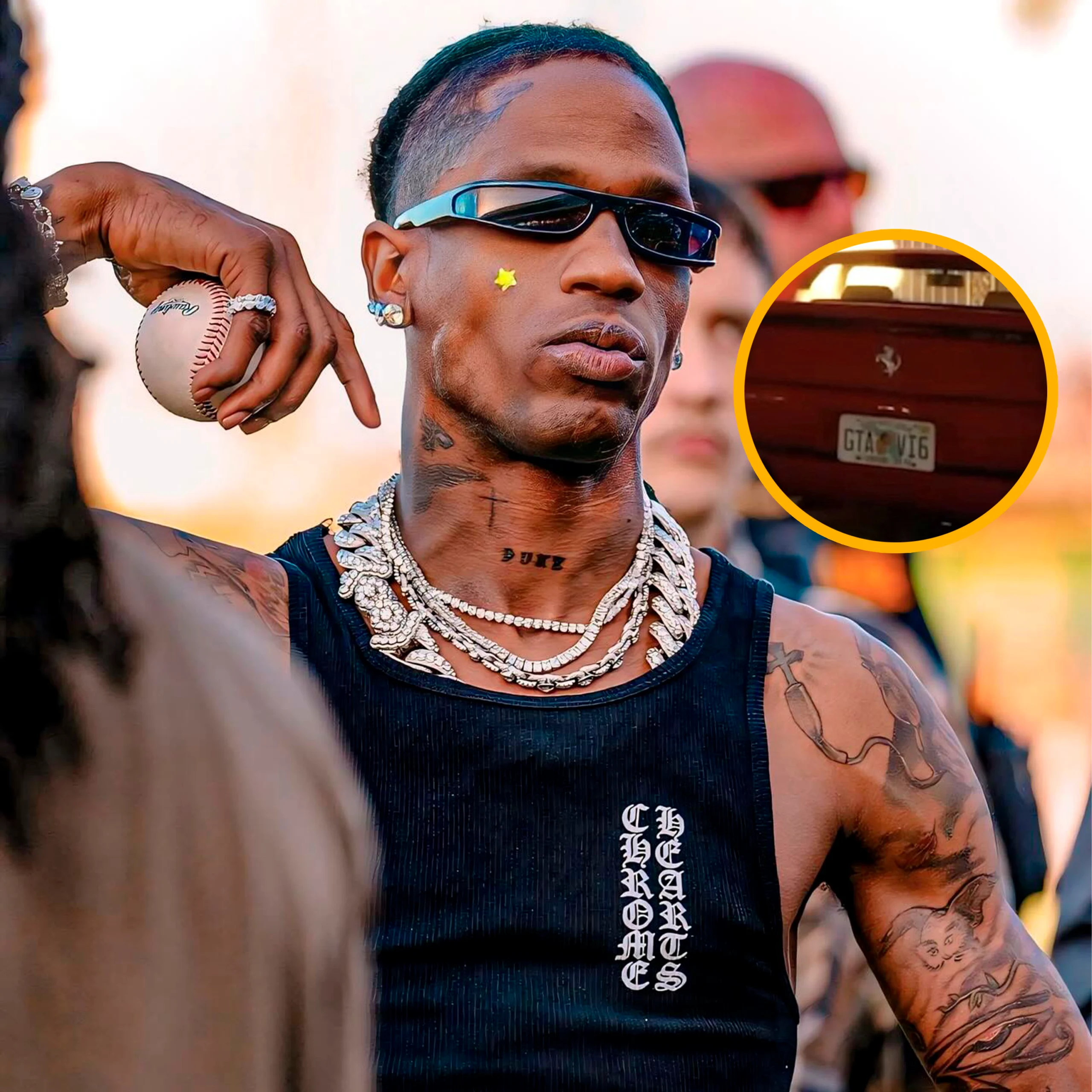 Placa “GTA VI” aparece em clipe de Travis Scott e levanta teorias sobre parceria com Rockstar