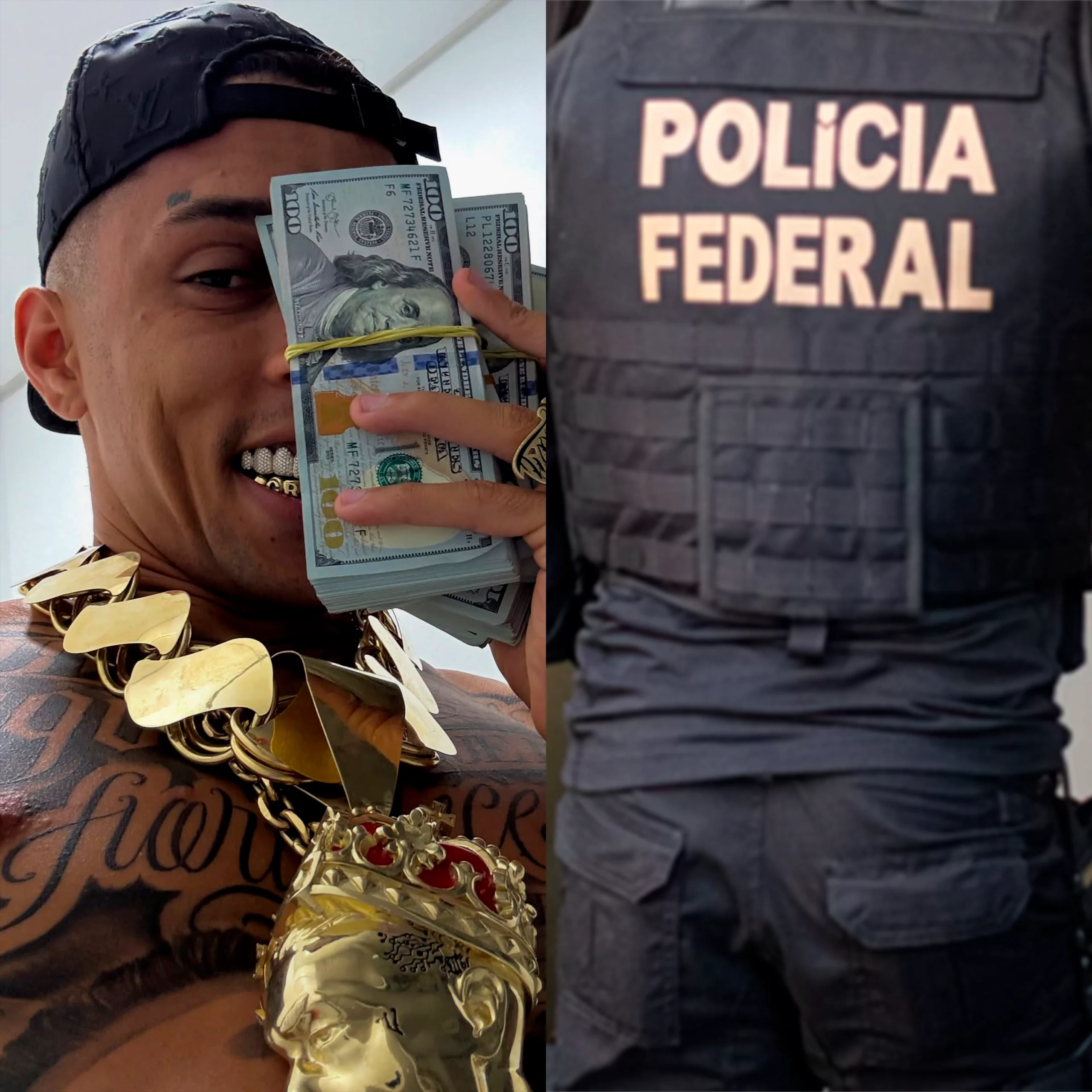 PF prende Buzeira em operação contra lavagem de dinheiro ligada ao tráfico internacional